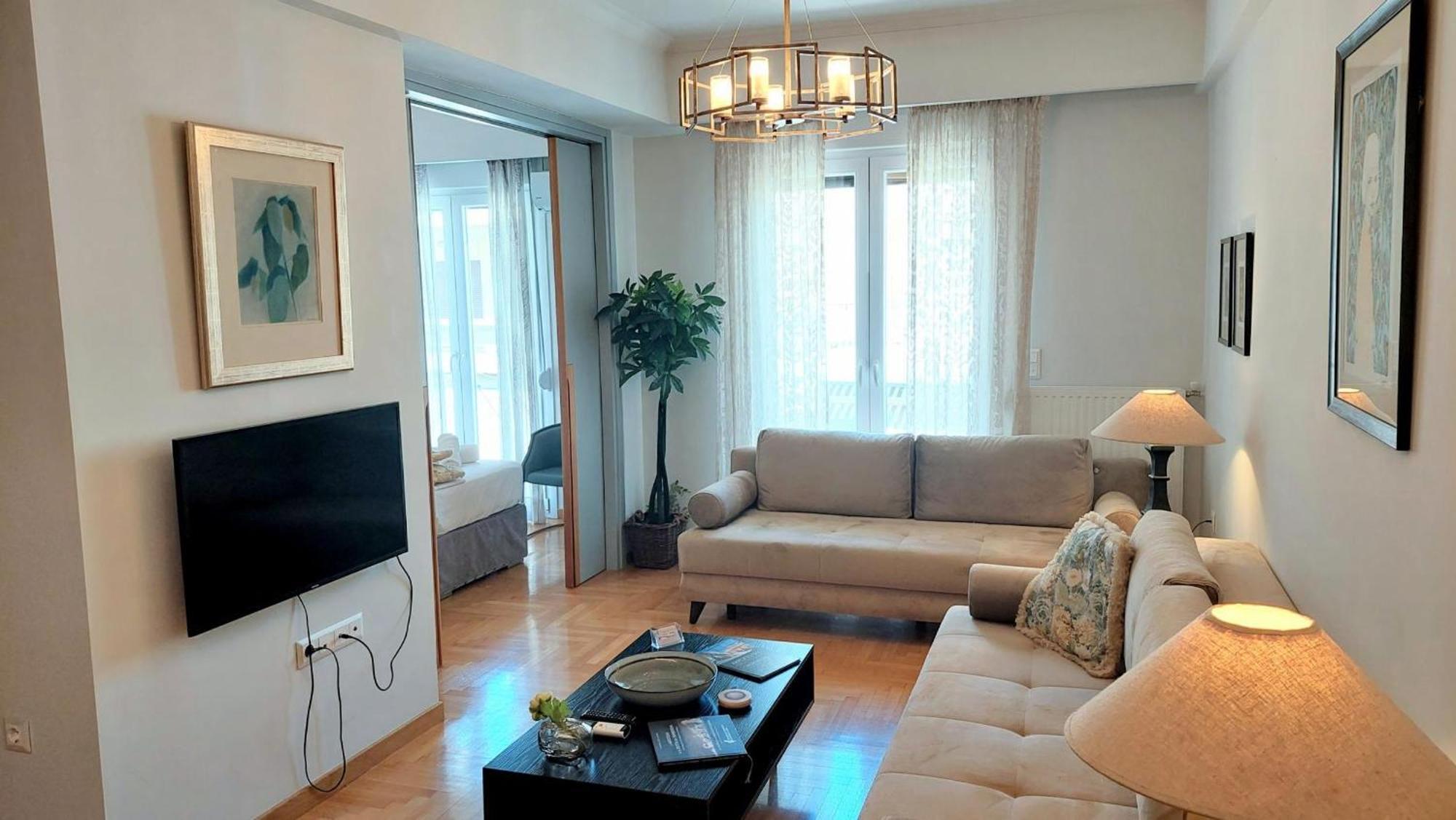 Elegant Apartment In Acropolis Афины Экстерьер фото